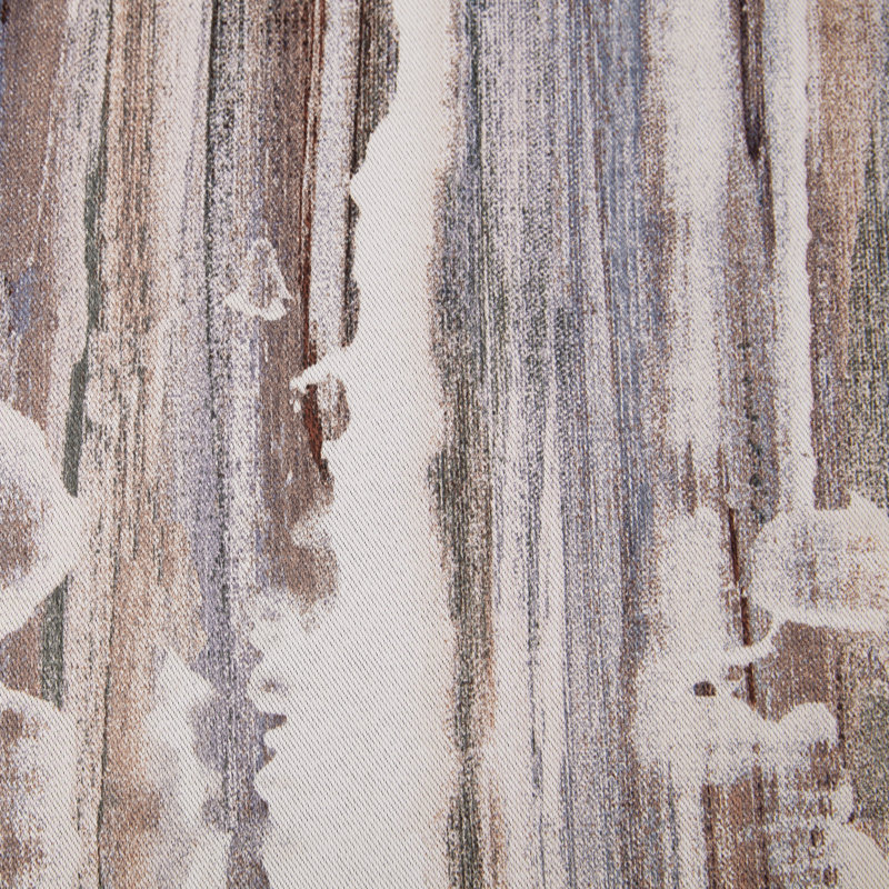 Sun Zero Allegory Abstract Painting Blackout Grommet Curtain Panel